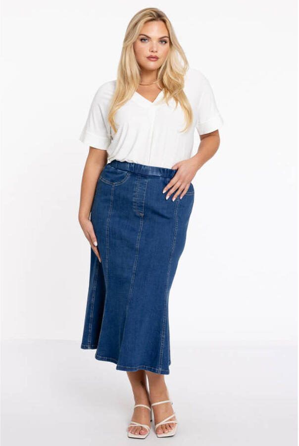 YOEK rok medium blue denim - Foto 2