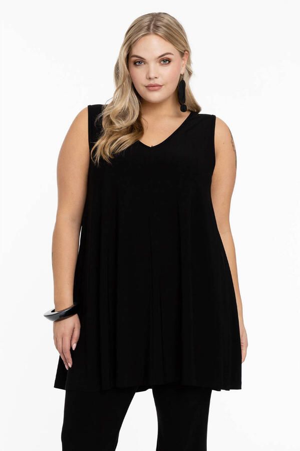 YOEK singlet DOLCE van travelstof zwart - Foto 3