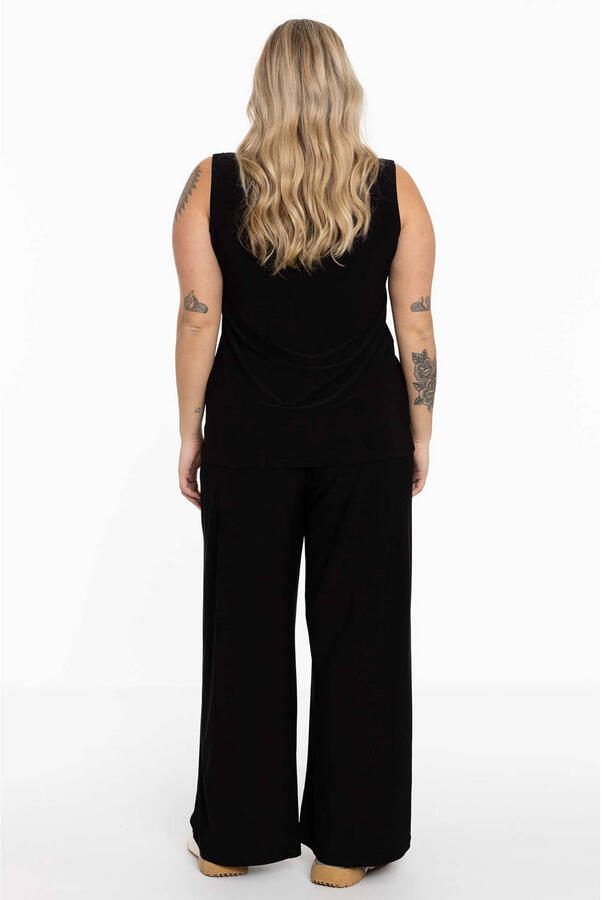 YOEK singlet DOLCE van travelstof zwart - Foto 2