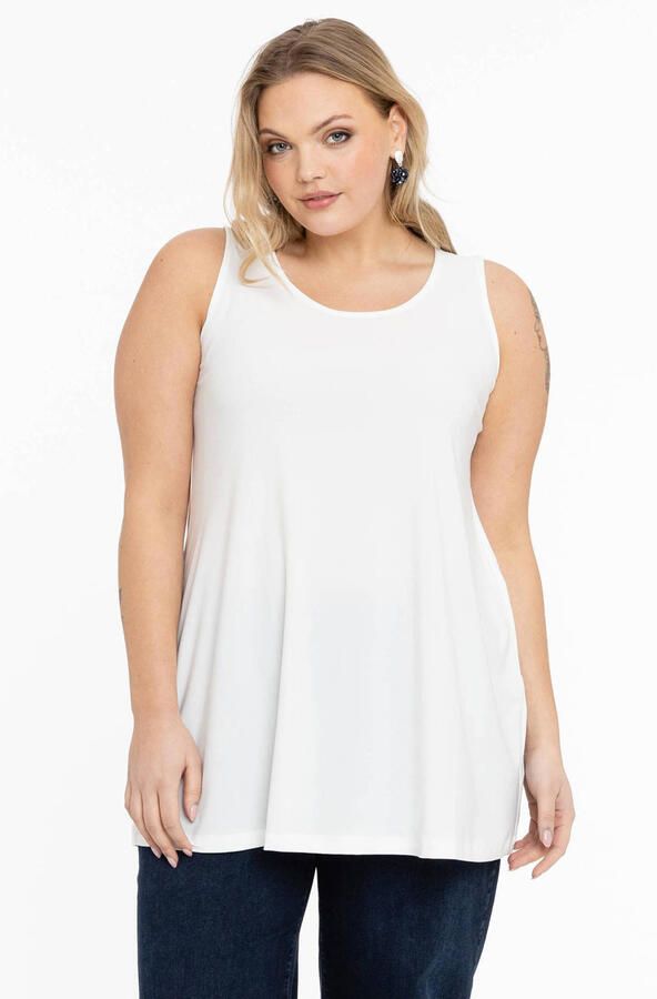 YOEK singlet van travelstof DOLCE ecru - Foto 3