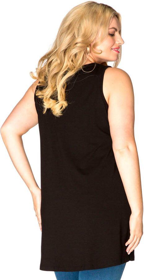 YOEK singlet van travelstof DOLCE zwart - Foto 3
