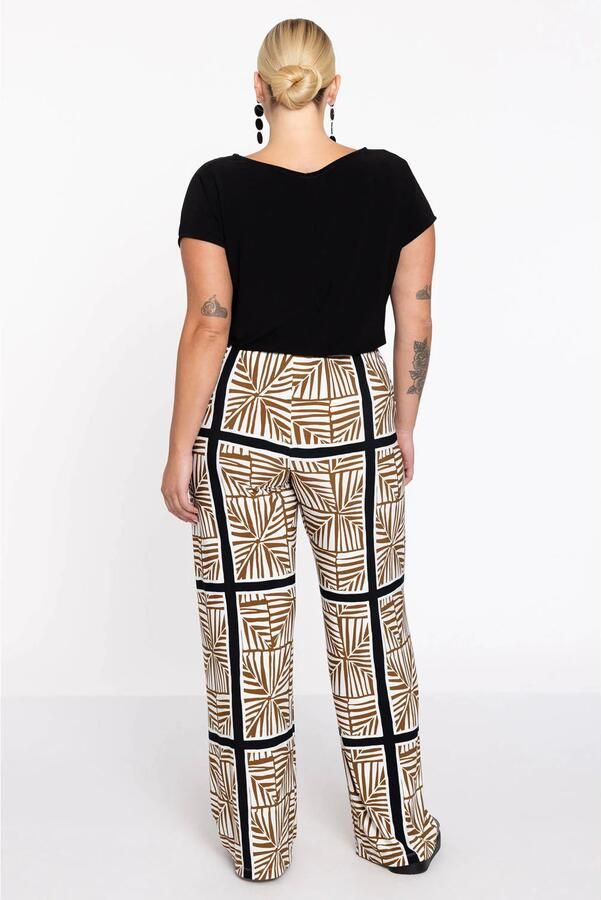 YOEK straight regular waist broek beige - Foto 2