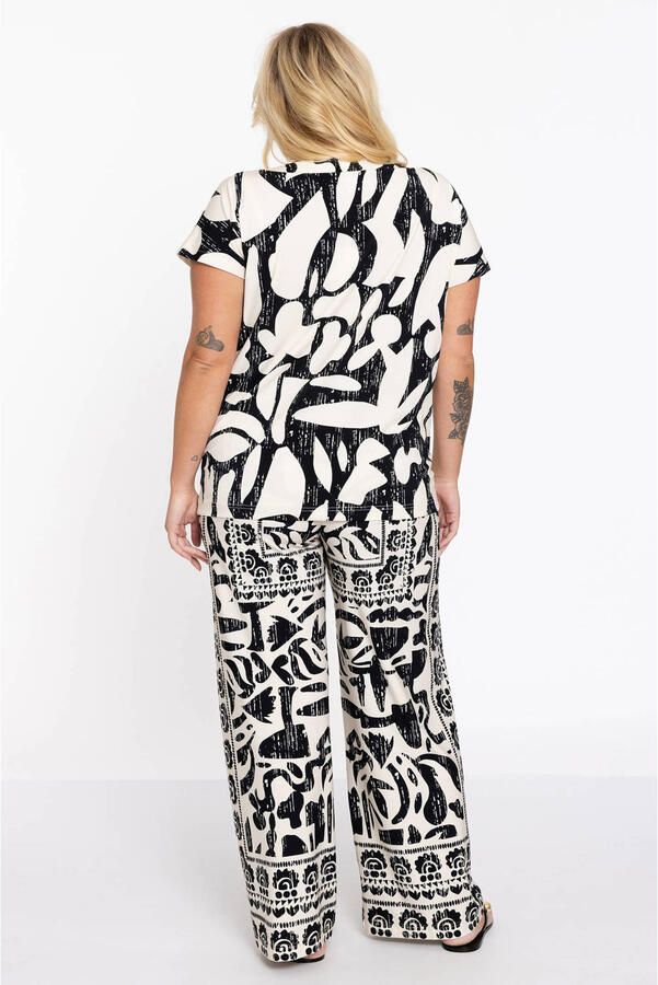 YOEK straight regular waist broek zwart - Foto 2