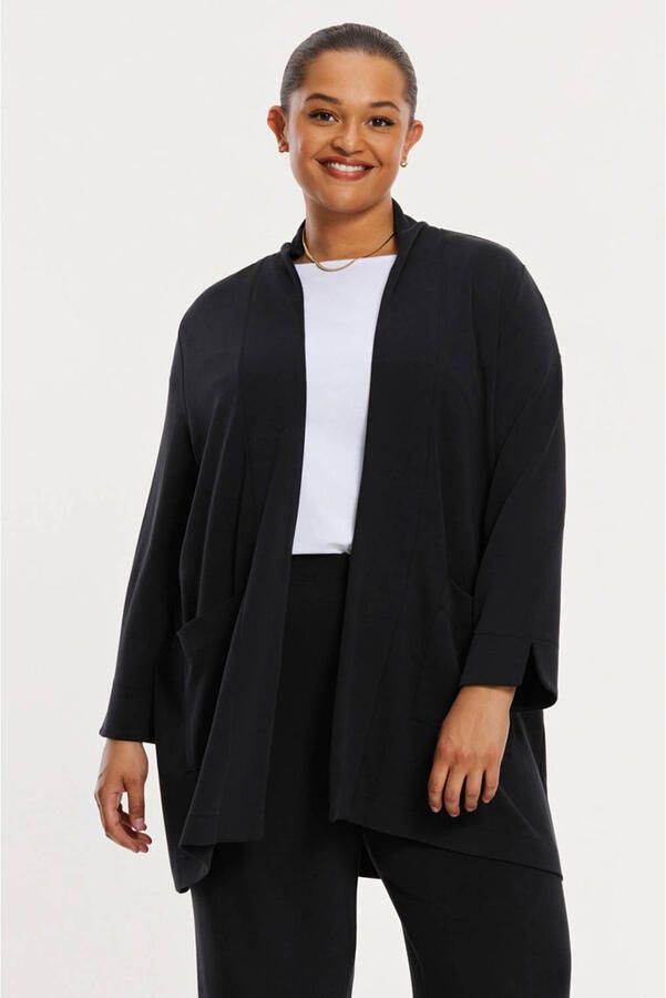 YOEK sweatvest zwart
