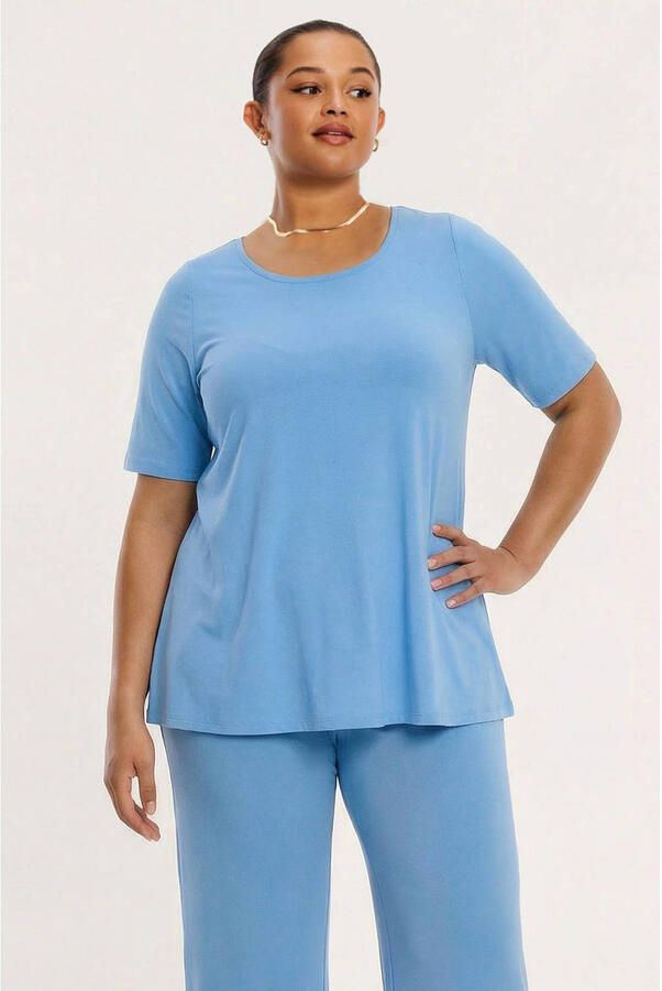 YOEK T-shirt blauw - Foto 3