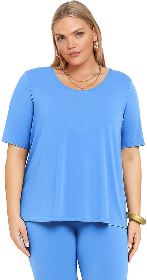YOEK T-shirt blauw