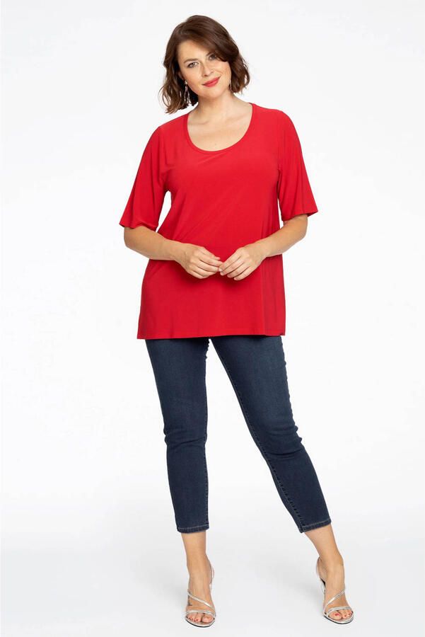 YOEK T-shirt DOLCE rood - Foto 2