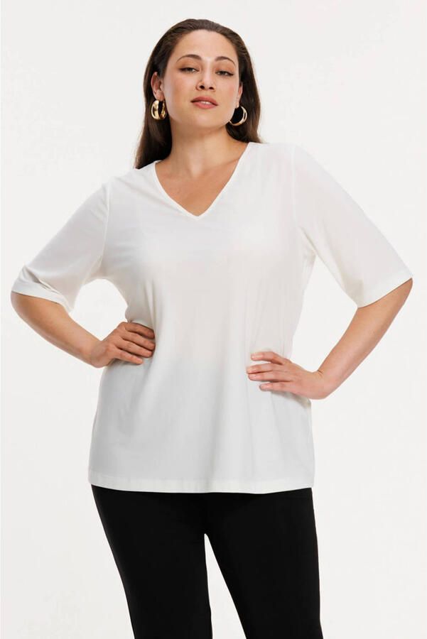 YOEK T-shirt ecru - Foto 3