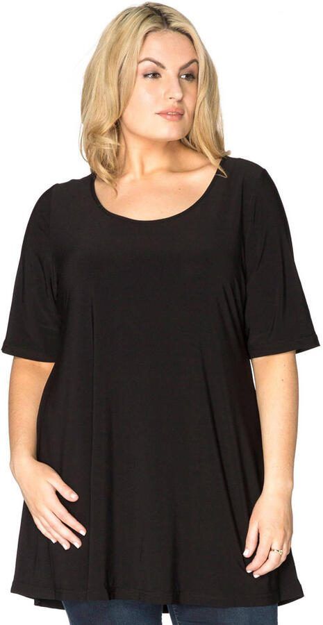 YOEK T-shirt van travelstof DOLCE zwart - Foto 3