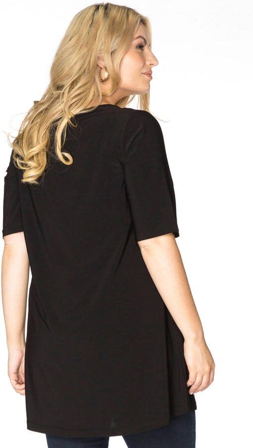YOEK T-shirt van travelstof DOLCE zwart - Foto 2