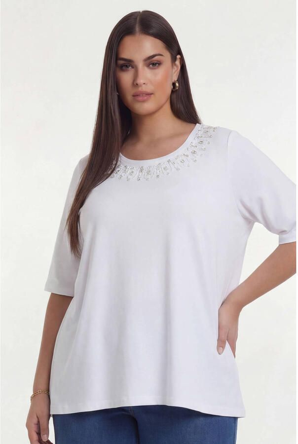 YOEK T-shirt wit