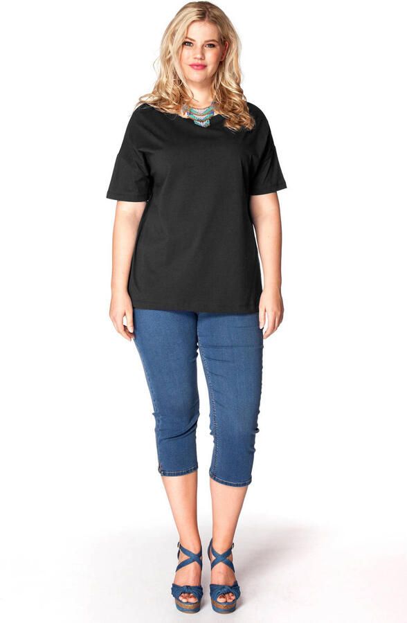 YOEK T-shirt zwart
