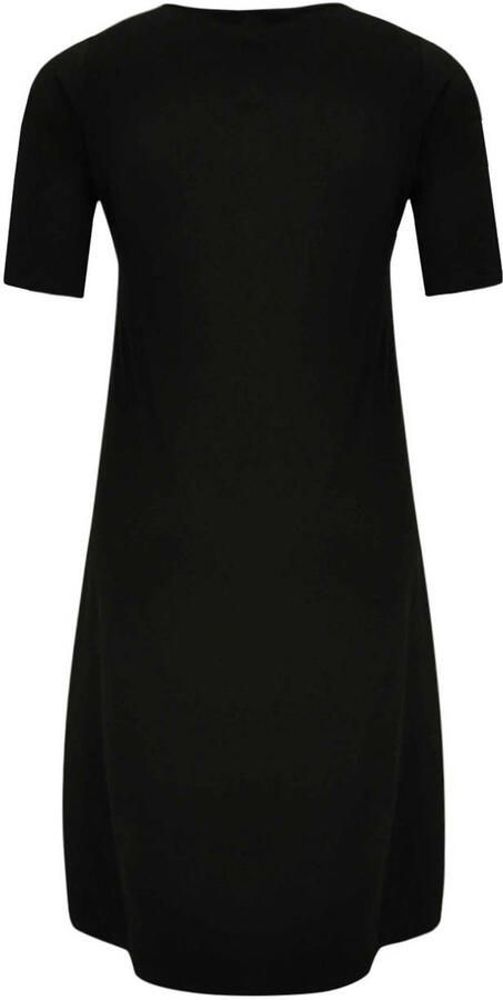 YOEK T-shirtjurk DOLCE met plooien zwart - Foto 1