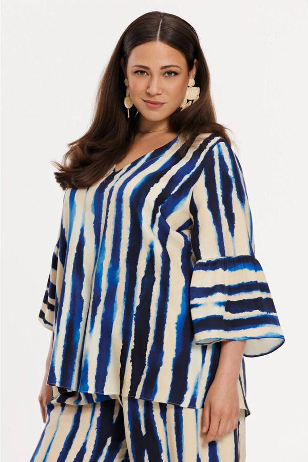 YOEK top blauw