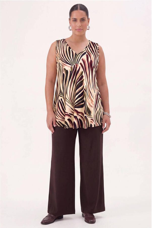 YOEK top met print Plus Size meerkleurig - Foto 2