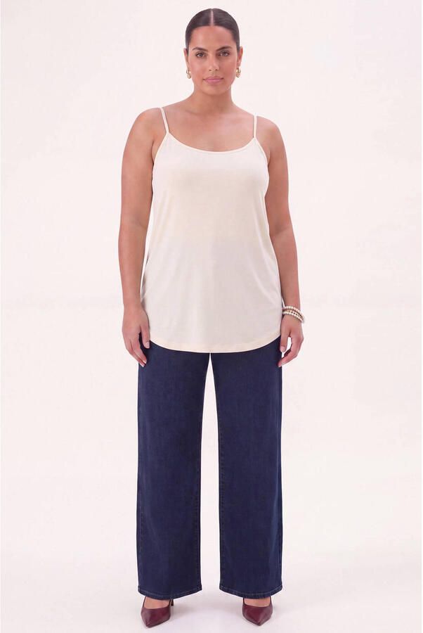 YOEK top Plus Size ecru - Foto 2