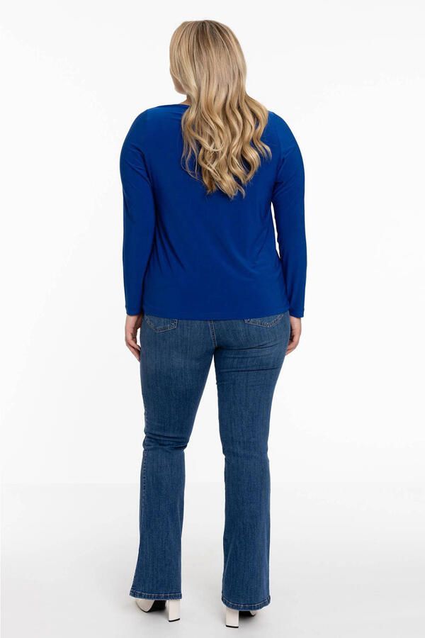 YOEK Travelstof longsleeve blauw - Foto 2