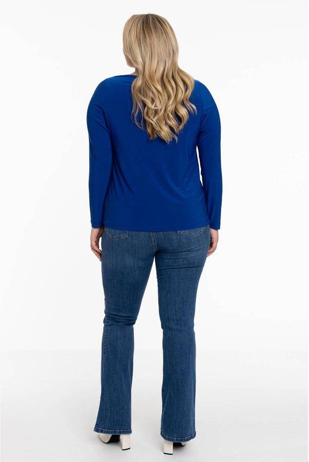 YOEK Travelstof longsleeve blauw - Foto 2