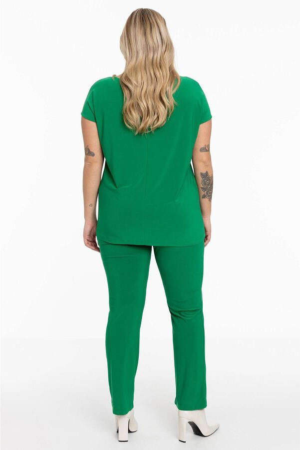 YOEK Travelstof T-shirt groen - Foto 2
