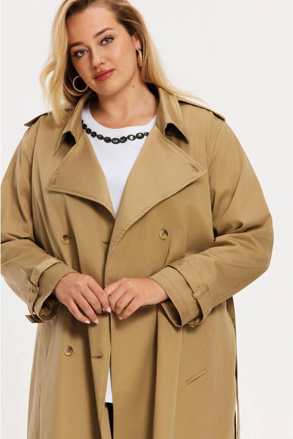 YOEK trenchcoat camel