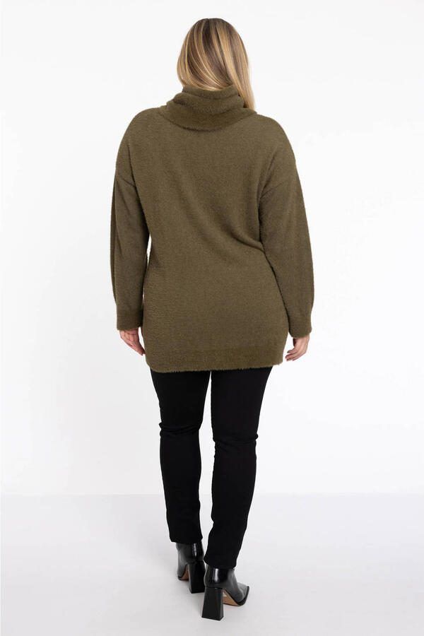 YOEK trui Plus Size lichtgroen - Foto 2