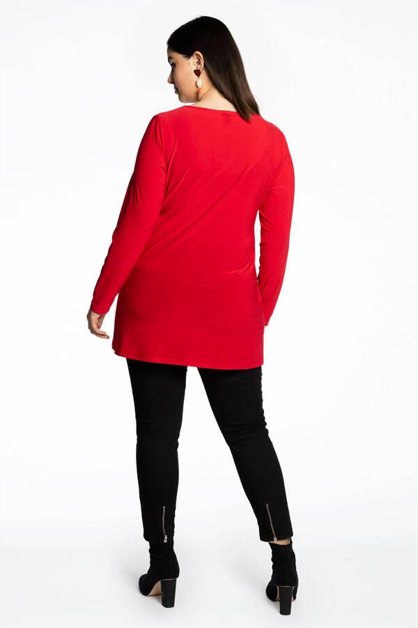 YOEK tuniek COTTON rood - Foto 3