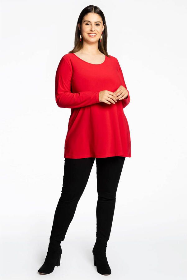 YOEK tuniek COTTON rood - Foto 2