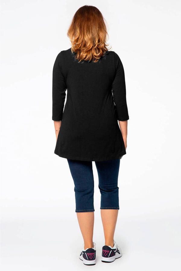 YOEK tuniek ORGANIC COTTON zwart - Foto 2