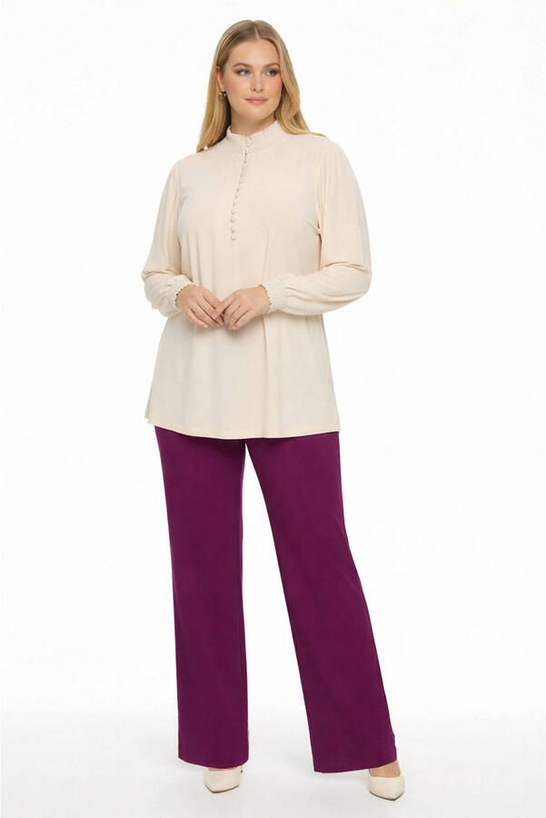 YOEK tuniek Plus Size ecru - Foto 2