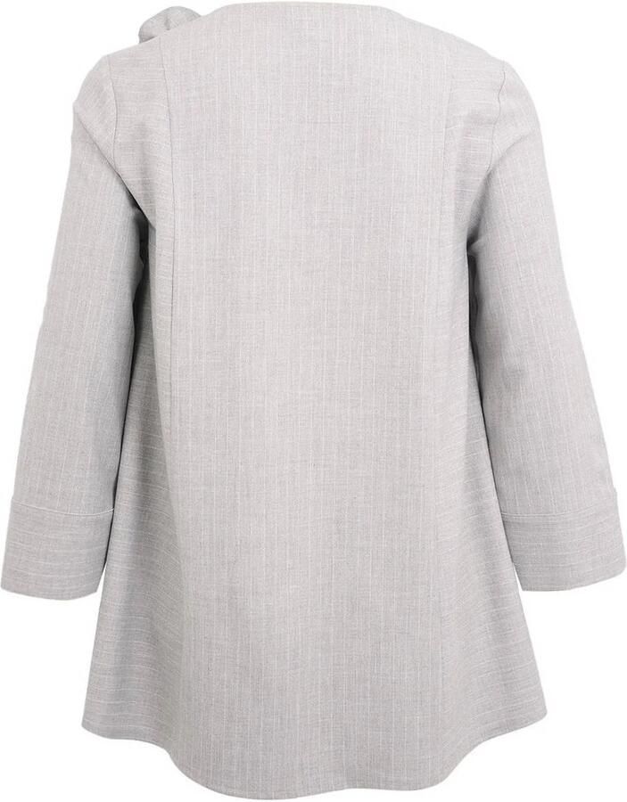 YOEK tuniek Plus Size grijs - Foto 2