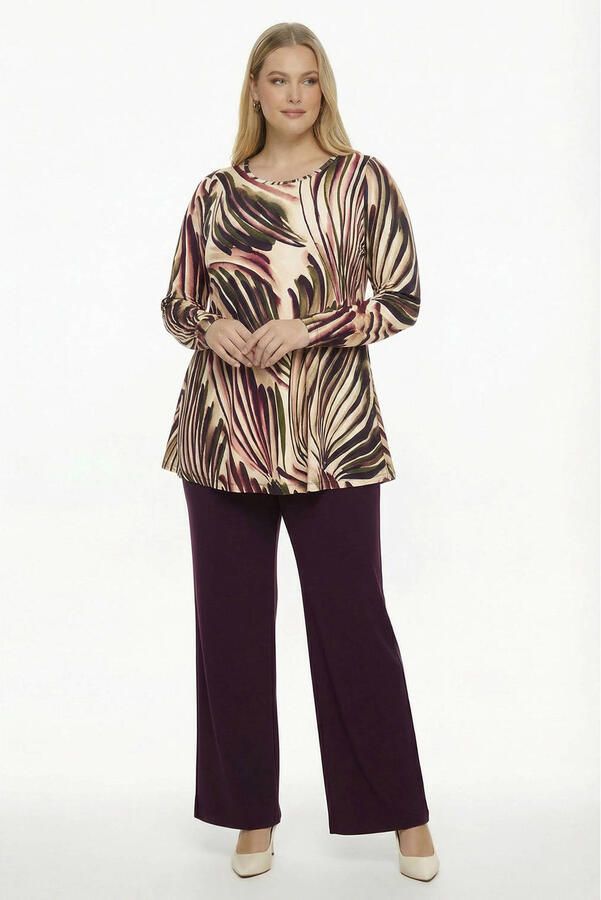 YOEK tuniek Plus Size met print - Foto 2