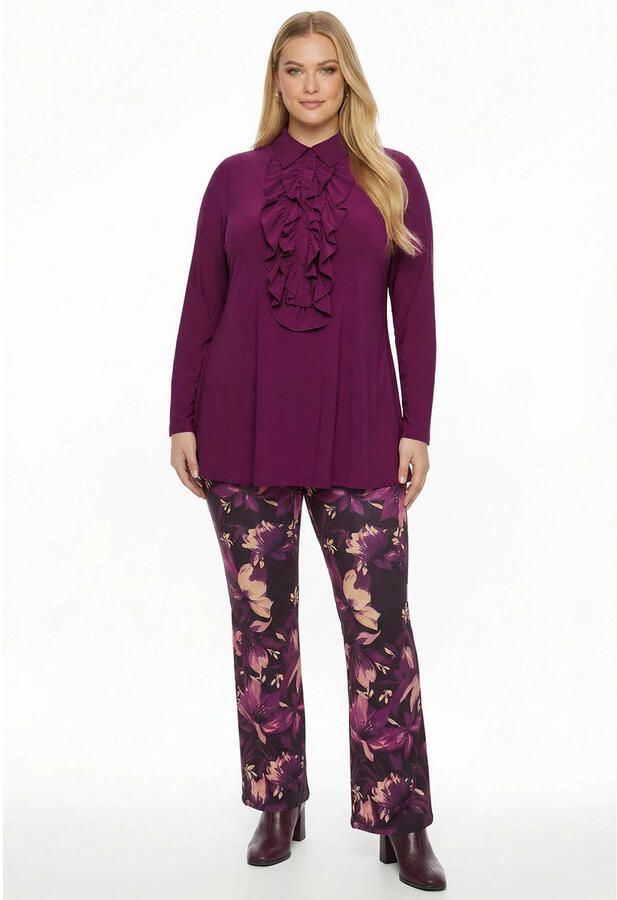 YOEK broek Plus Size paars - Foto 2