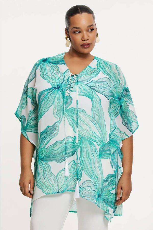 YOEK tuniek turquoise