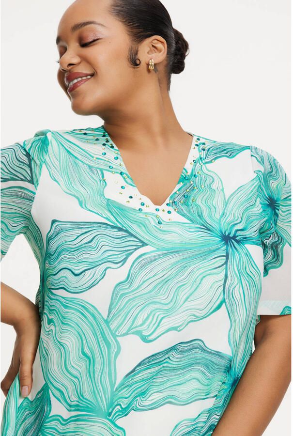 YOEK tuniek turquoise