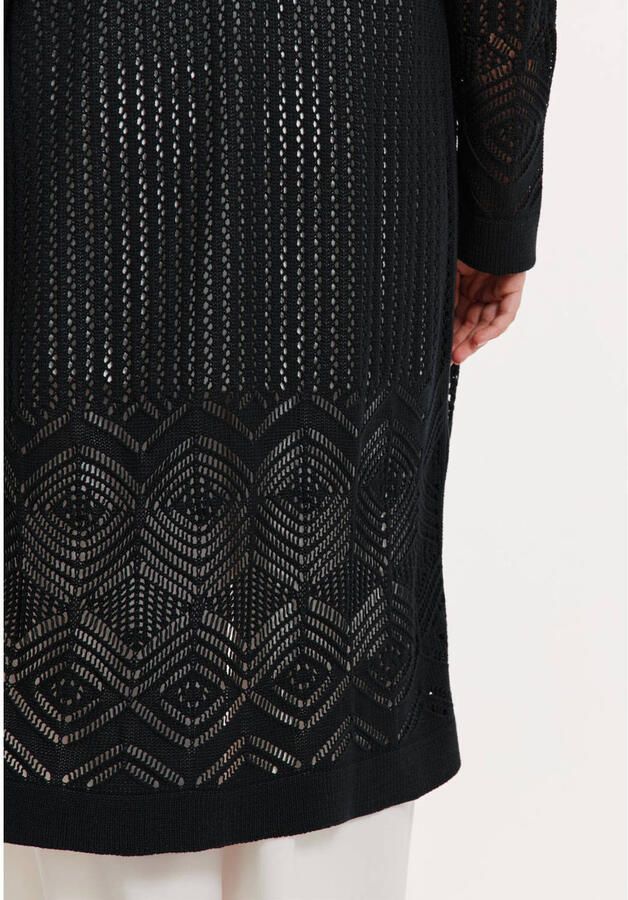 YOEK vest Plus Size zwart - Foto 2
