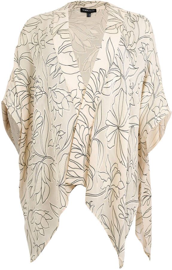YOEK viscose vest Plus Size ecru - Foto 2
