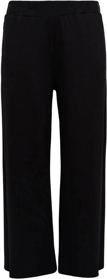 YOEK wide leg high waist broek zwart - Foto 3
