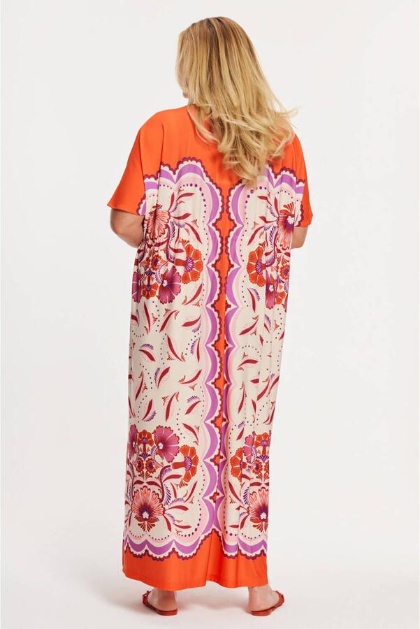 YOEK zomerjurk met all over print multicolor - Foto 2