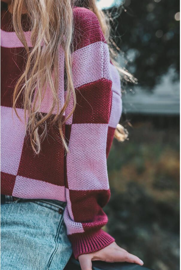 YOUR WISHES Meisjes Truien & Vesten Knit Montana Paars - Foto 3