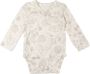 Yumi Baby newborn overslag romper Fairytale off white beige Ecru Katoen V-hals 62 - Thumbnail 1