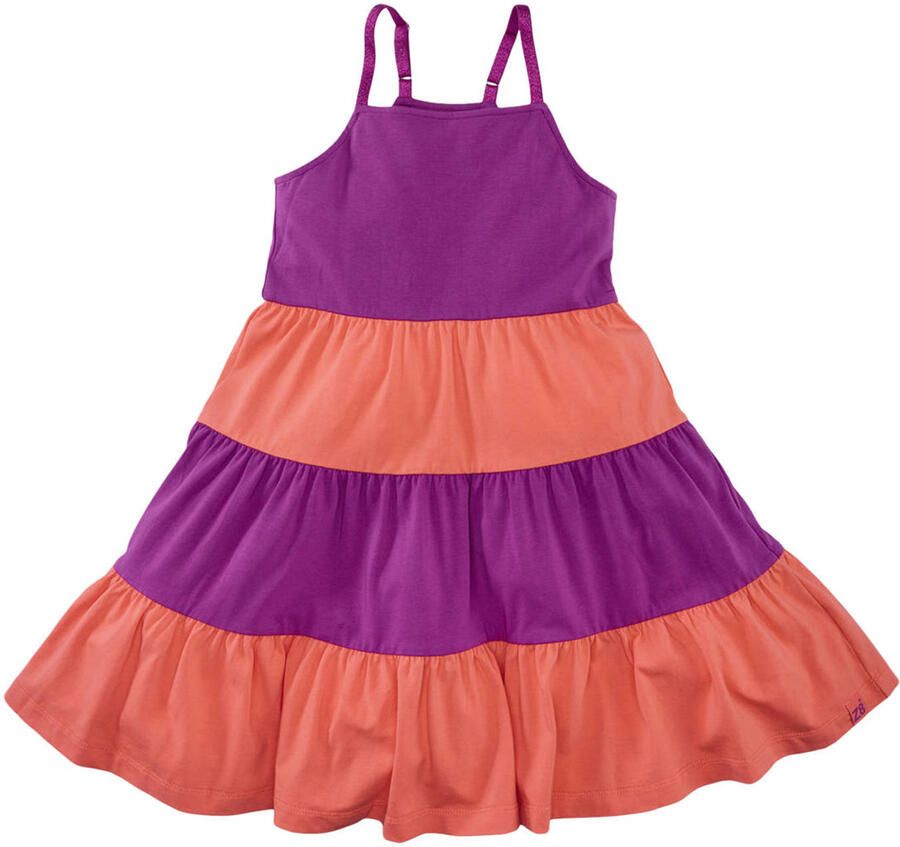 Z8 kids A-lijn jurk Elina koraal violet