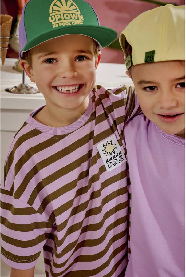 Z8 kids baseball cap Amin paars groen - Foto 2