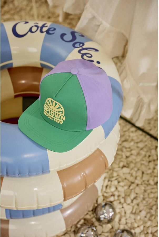 Z8 kids baseball cap Amin paars groen - Foto 3