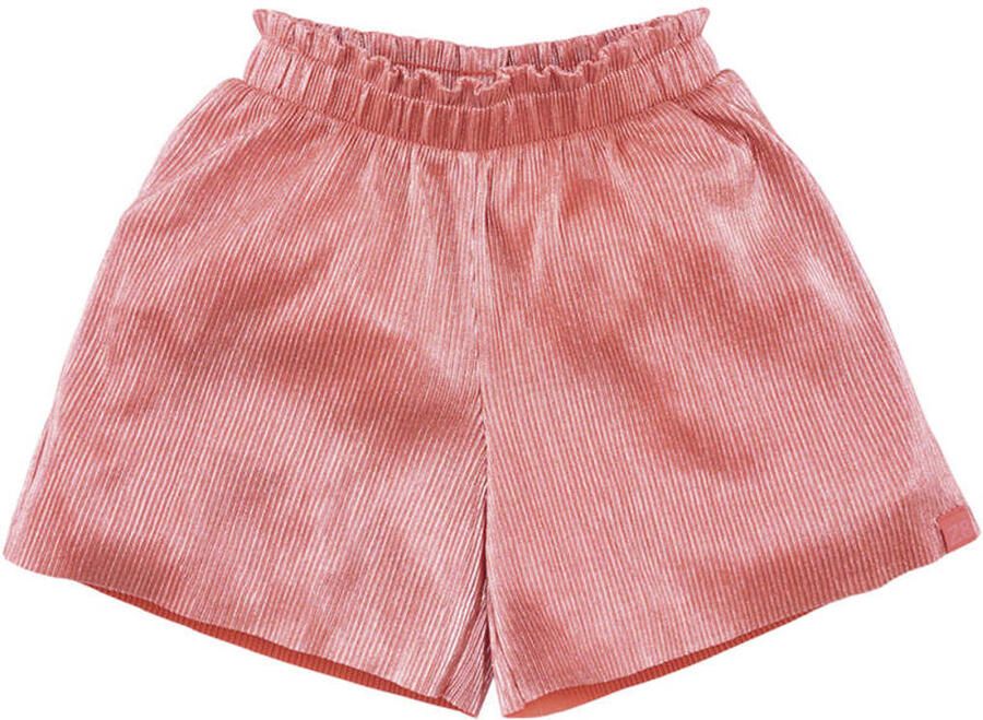 Z8 kids casual short Rumi plisse koraal - Foto 3