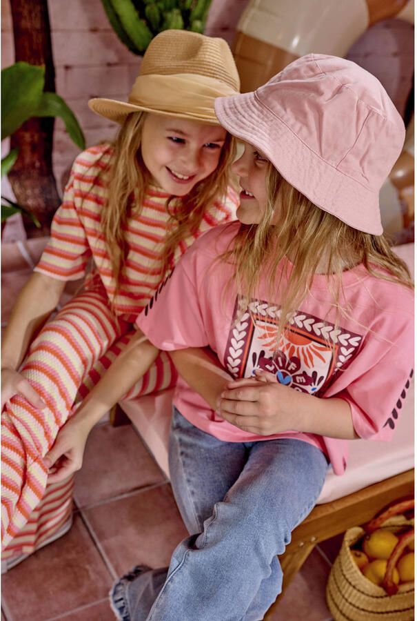 Z8 kids cropped T-shirt Anissa lichtroze - Foto 5