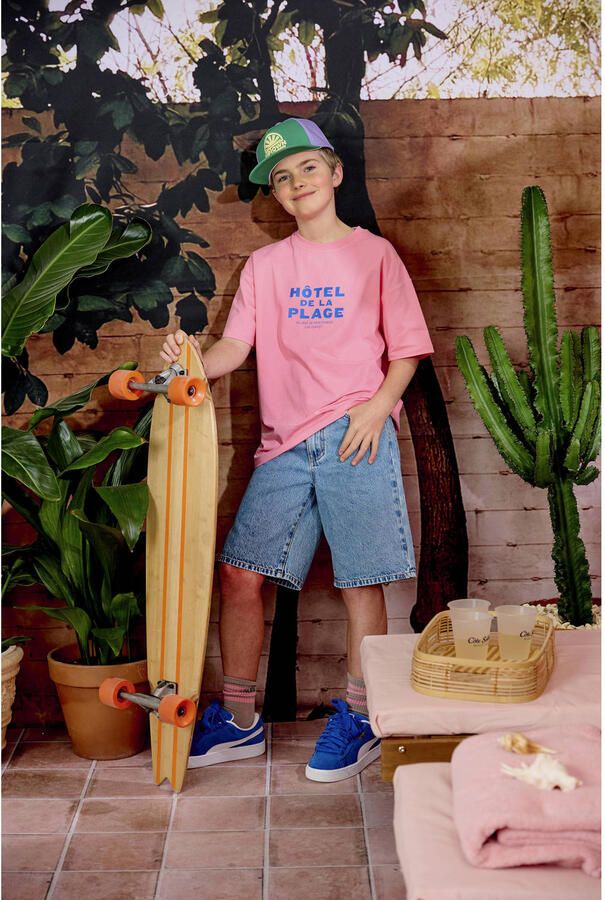 Z8 kids denim short Wes light blue denim - Foto 4