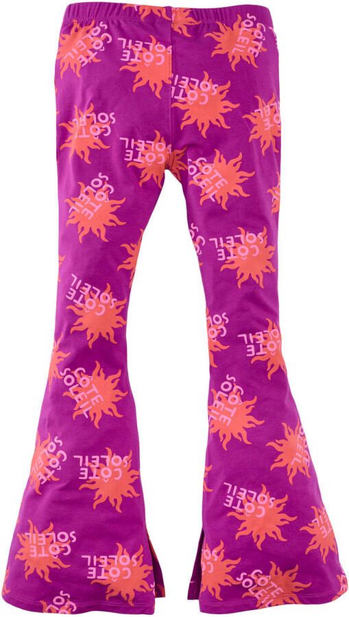 Z8 kids flared broek Amani violet oranje lichtroze - Foto 3