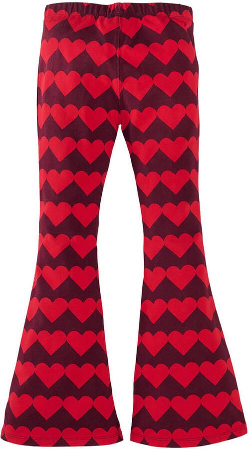 Z8 kids flared broek Esther donkerrood rood