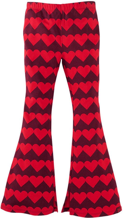Z8 kids flared broek Esther donkerrood rood - Foto 2