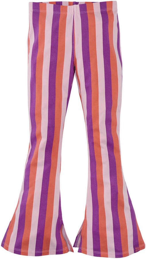 Z8 kids flared broek Jannat lichtroze violet koraal - Foto 3